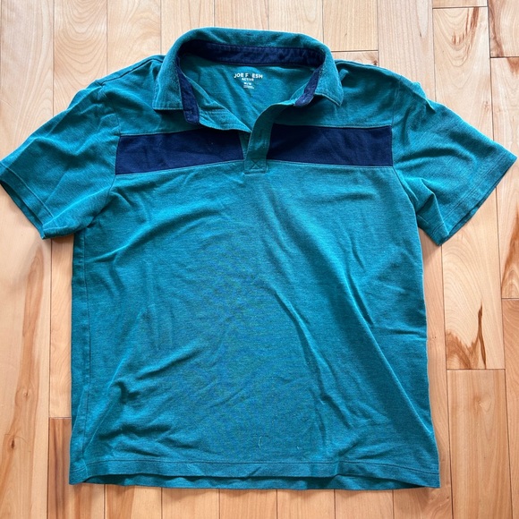 Joe Fresh Green Polo Size M - Picture 1 of 3
